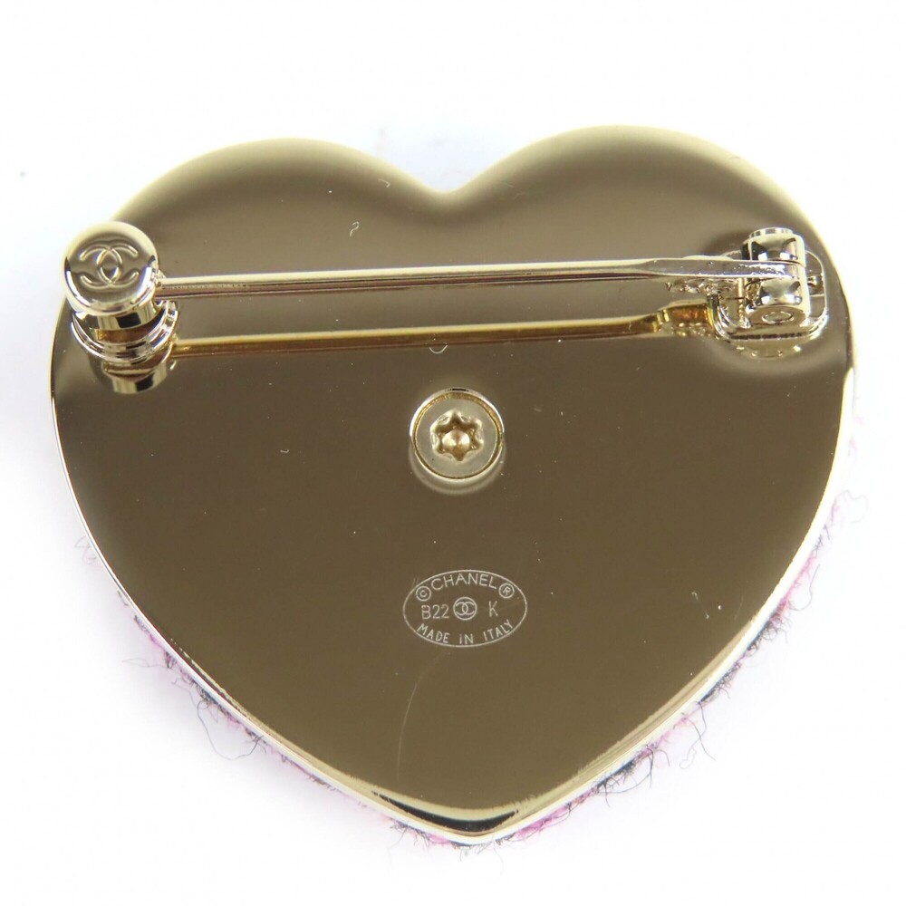 CHANEL Authentic Black Logo Brooch - Picture 3 of 6